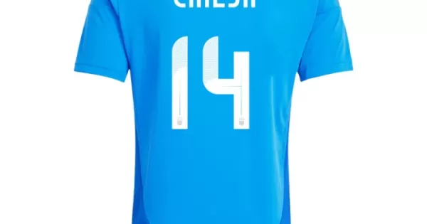 Maglia Italia Federico Chiesa 14 Uomo Primo Euro 2024